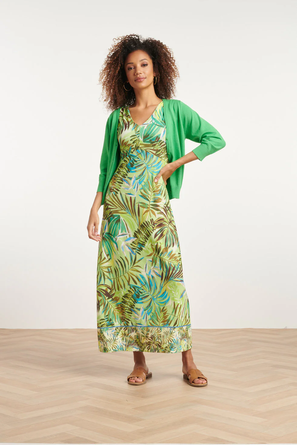 24119  Zacht Zomer Vest | Green - Image 3