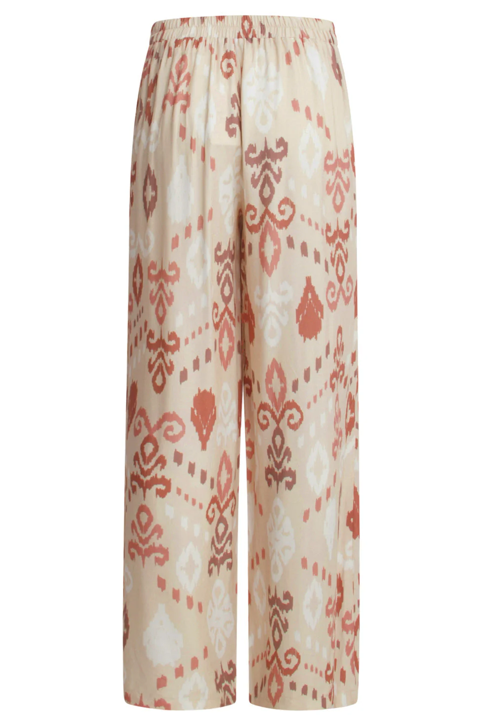 25044 Flowy Aztec Print Broeknude  Tinten | Sand - Muticolour - Image 7